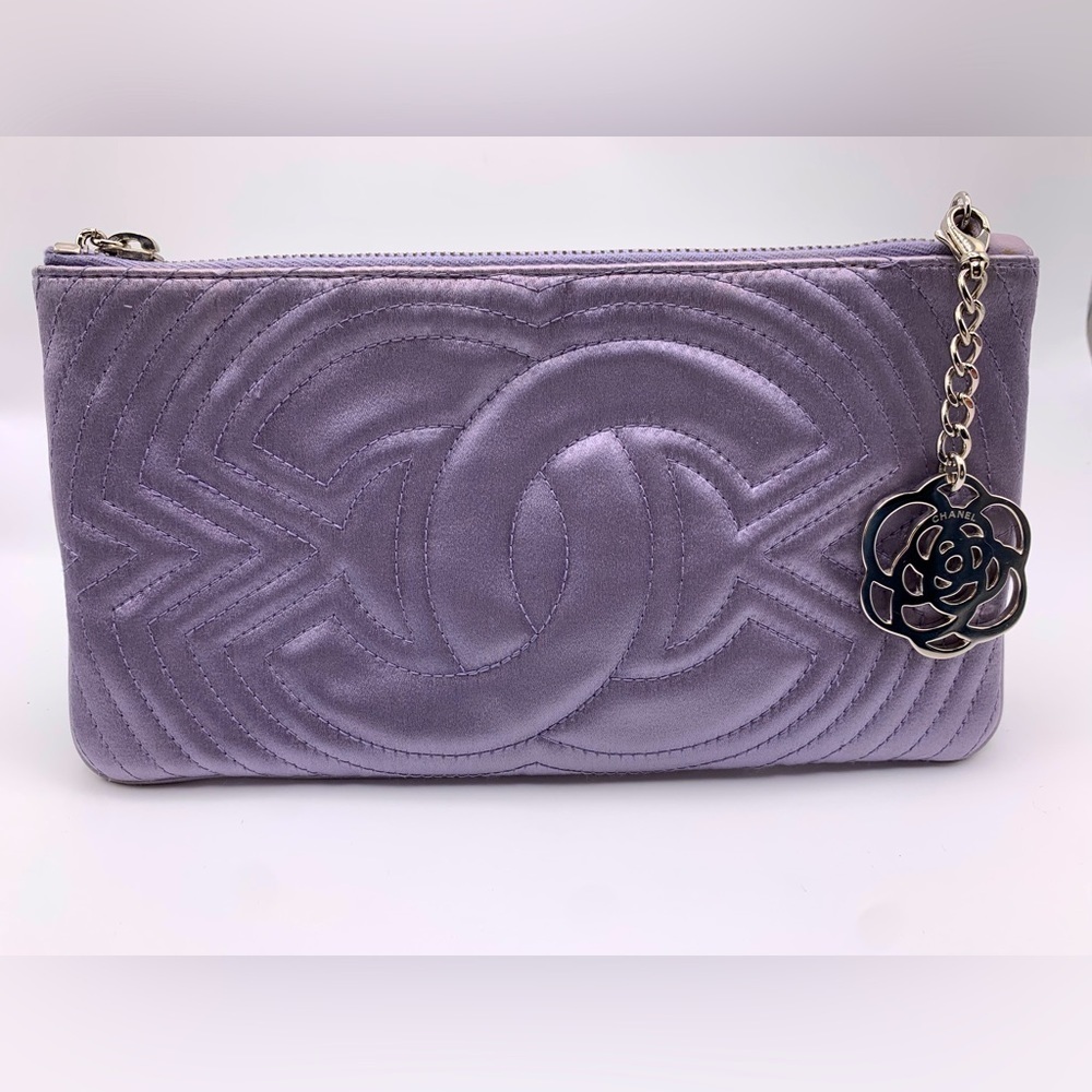 Chanel Camellia Charm Pochette - Vintage